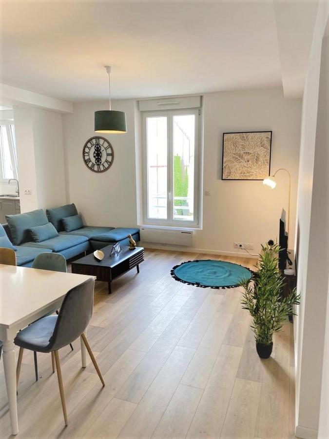 Ponsardin #55 Spacieux Appartement 3 Ch 6 Couchages Reims Dış mekan fotoğraf