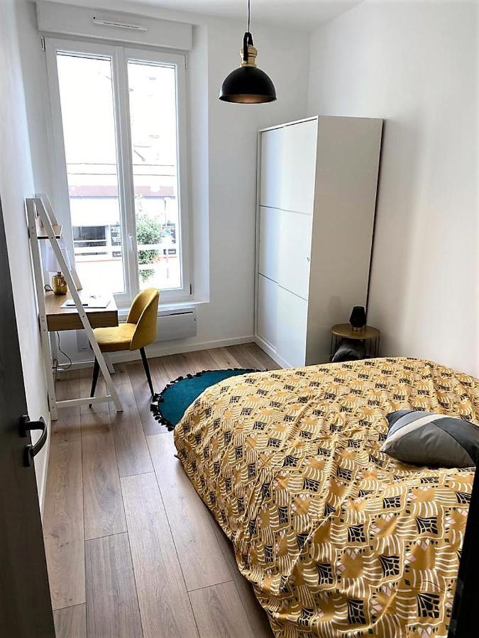 Ponsardin #55 Spacieux Appartement 3 Ch 6 Couchages Reims Dış mekan fotoğraf
