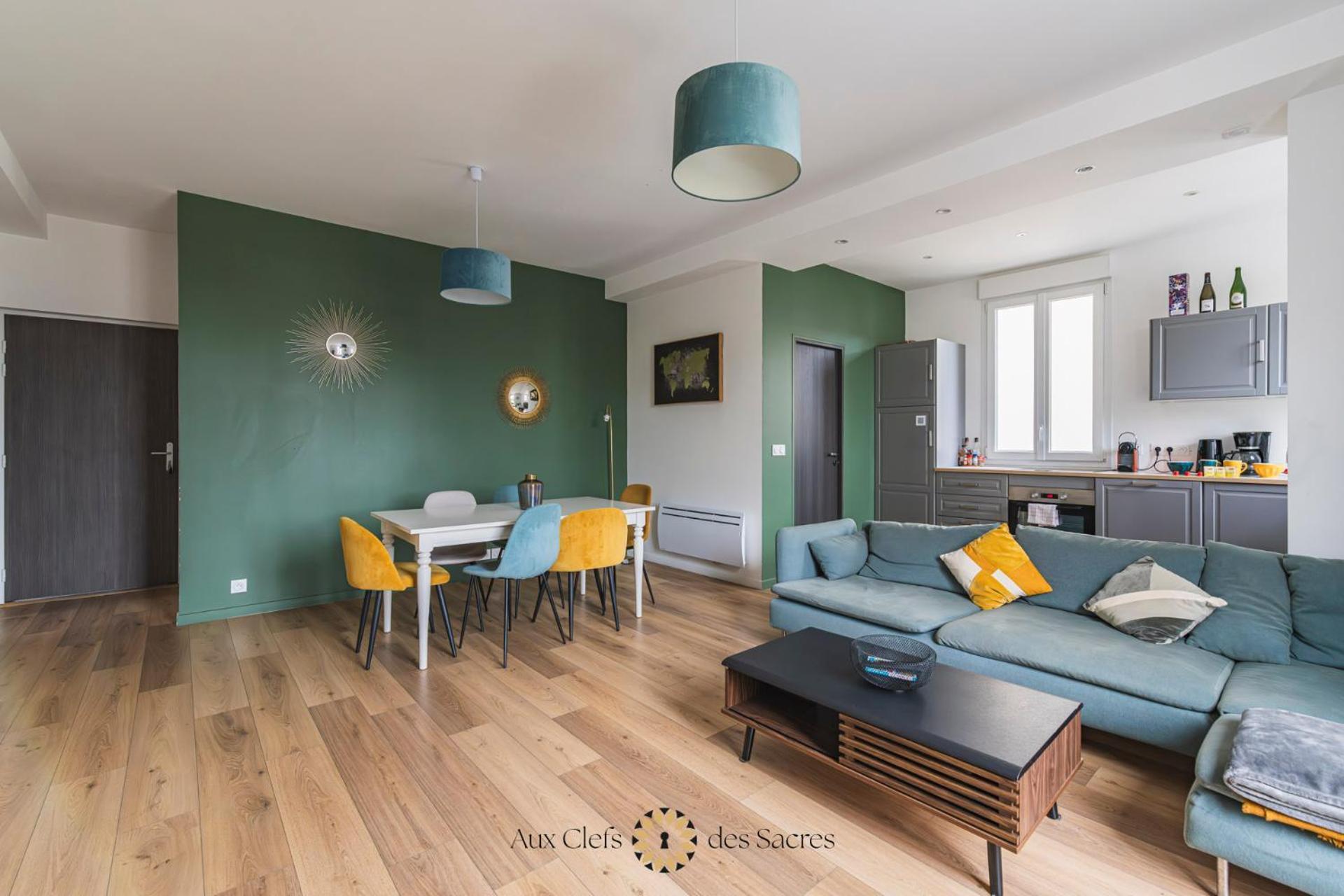 Ponsardin #55 Spacieux Appartement 3 Ch 6 Couchages Reims Dış mekan fotoğraf